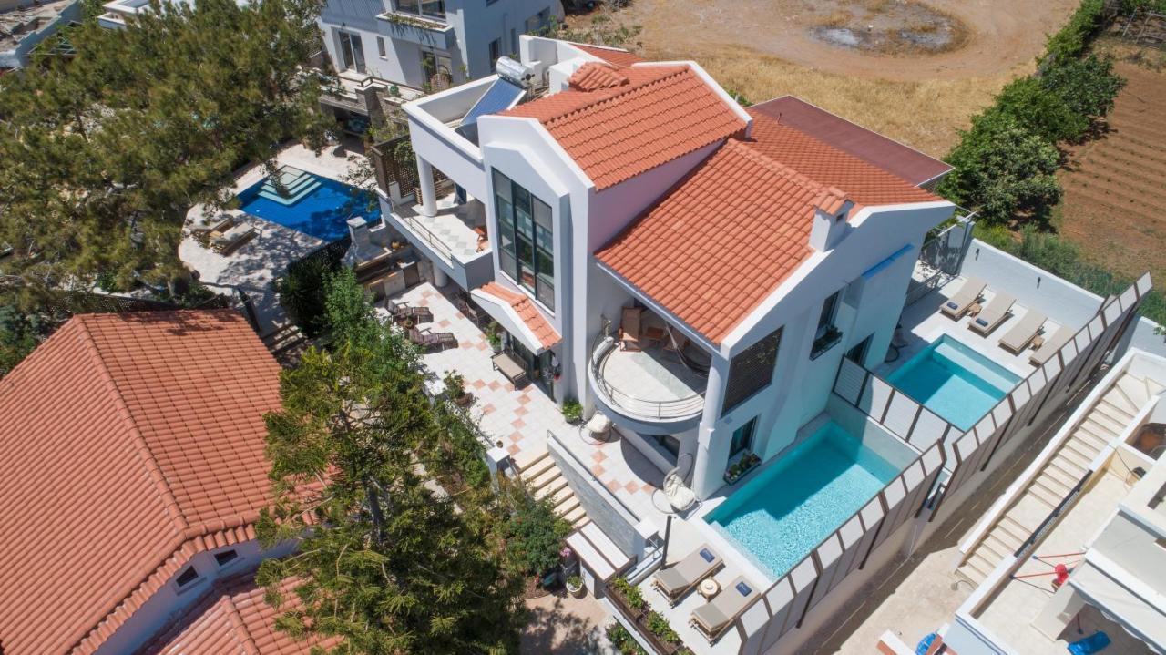 Paradisos Luxury Villas Next To Beach Koutsouras Ngoại thất bức ảnh