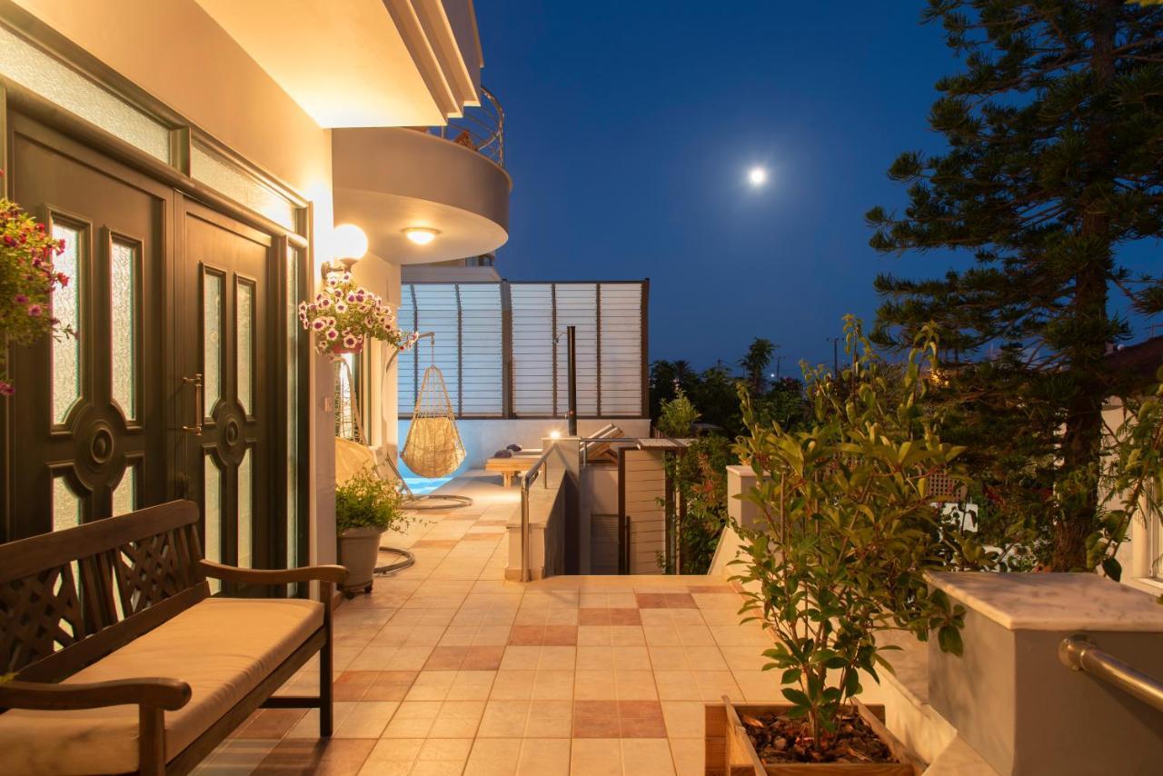 Paradisos Luxury Villas Next To Beach Koutsouras Ngoại thất bức ảnh