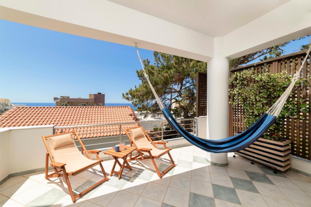 Paradisos Luxury Villas Next To Beach Koutsouras Ngoại thất bức ảnh