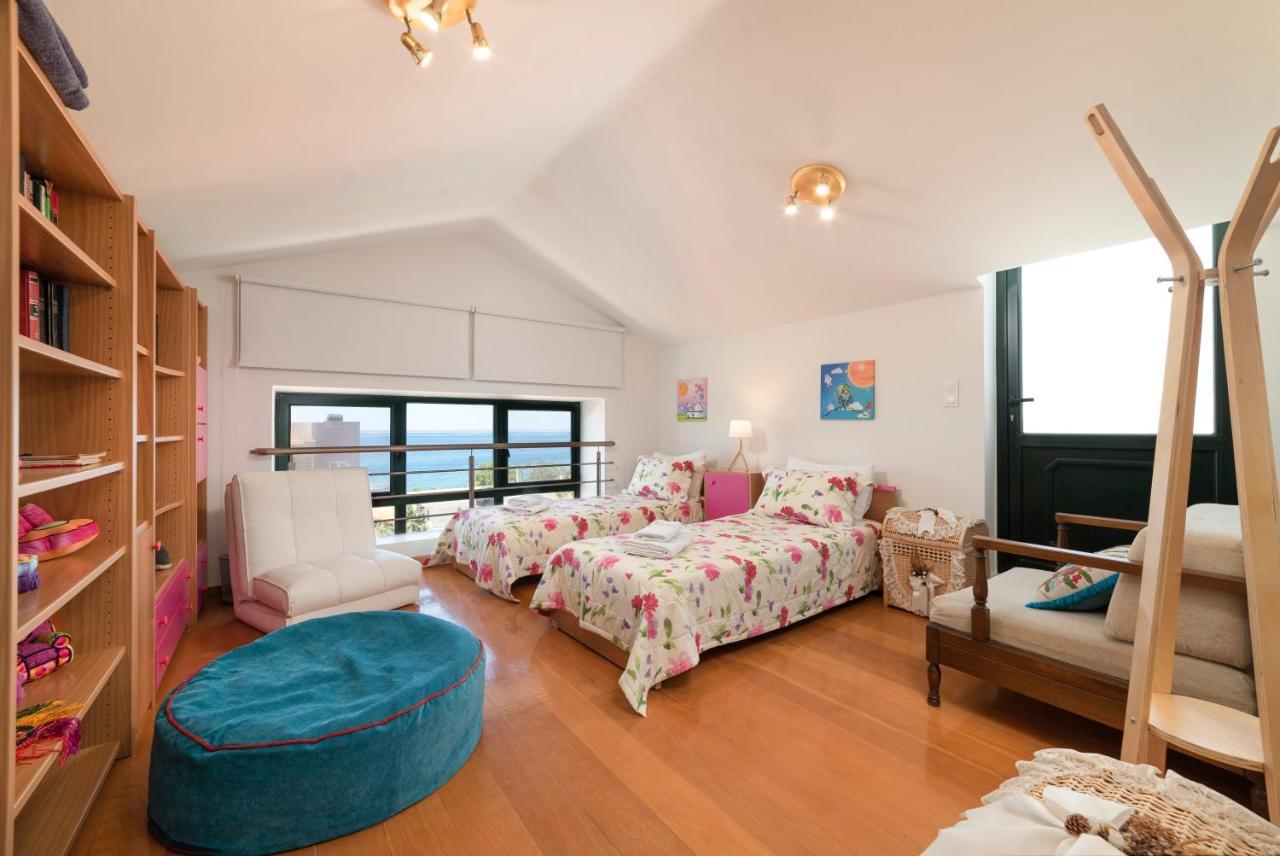 Paradisos Luxury Villas Next To Beach Koutsouras Ngoại thất bức ảnh