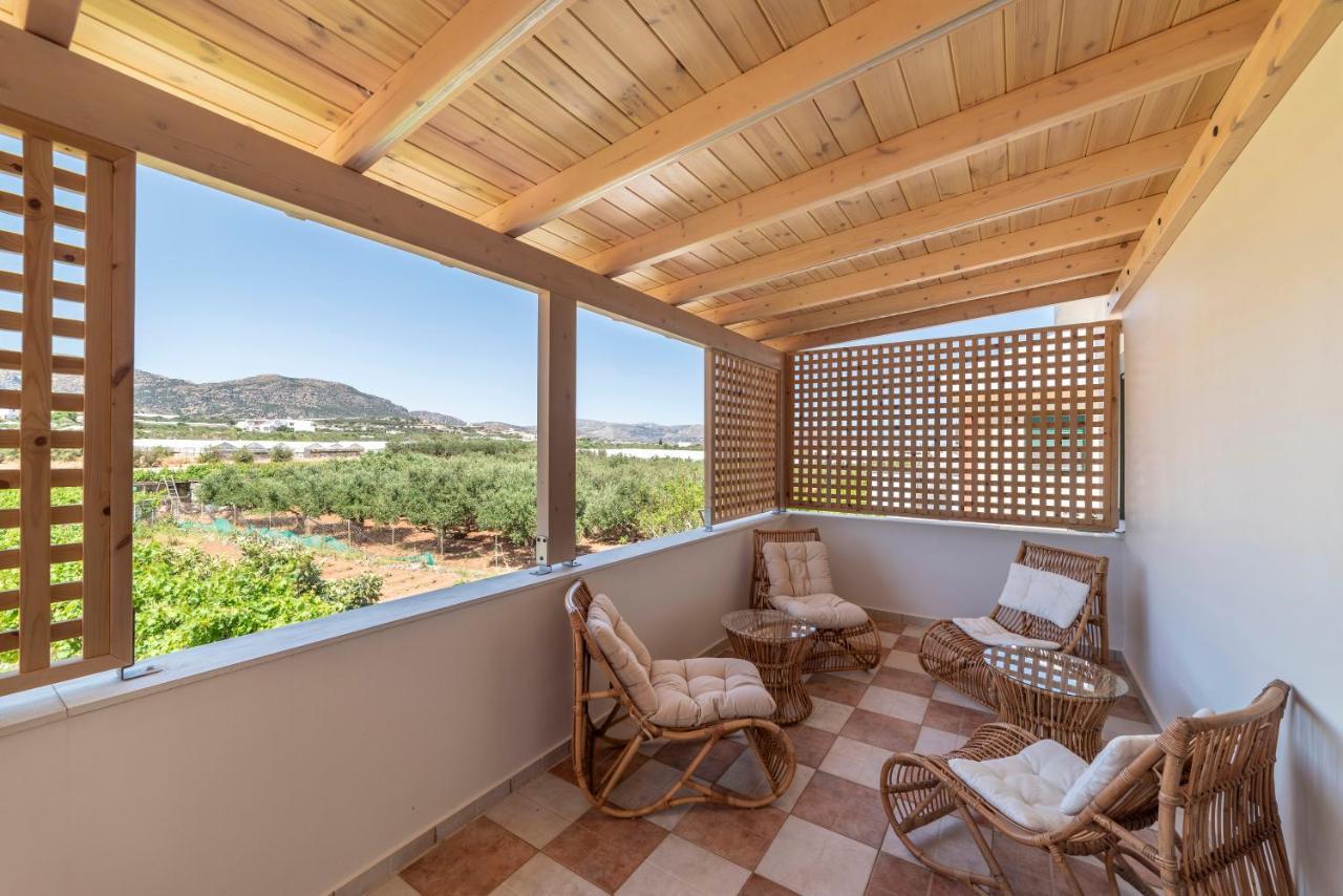 Paradisos Luxury Villas Next To Beach Koutsouras Ngoại thất bức ảnh