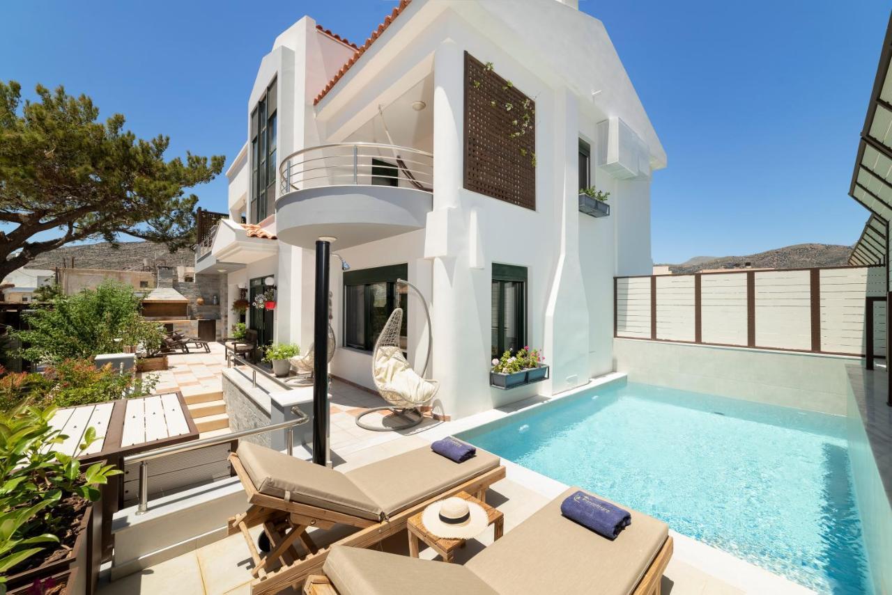 Paradisos Luxury Villas Next To Beach Koutsouras Ngoại thất bức ảnh