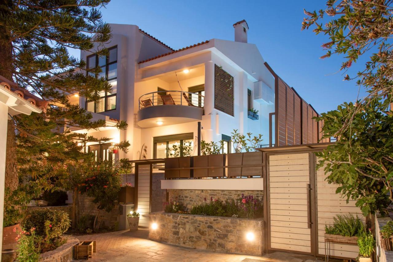 Paradisos Luxury Villas Next To Beach Koutsouras Ngoại thất bức ảnh