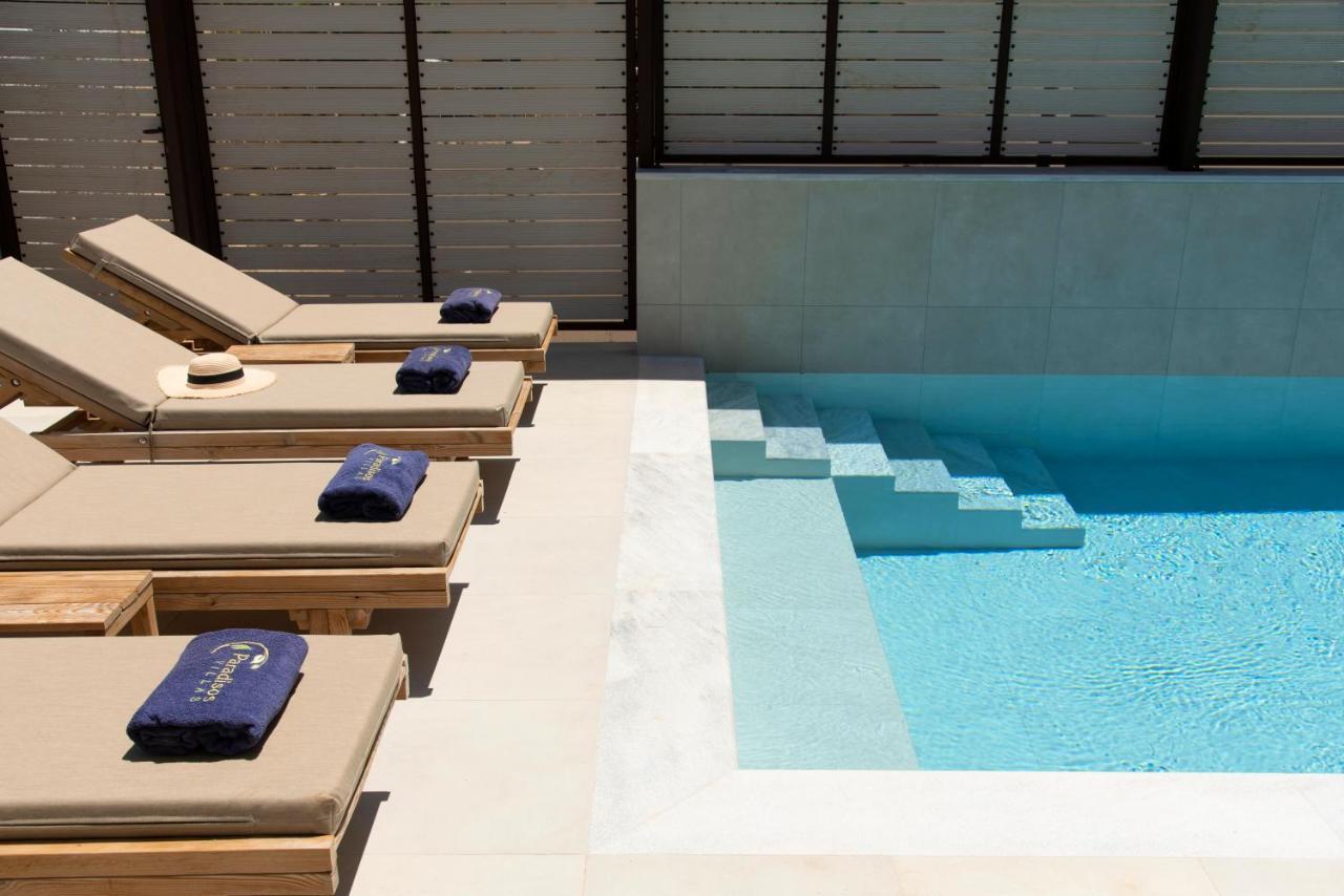Paradisos Luxury Villas Next To Beach Koutsouras Ngoại thất bức ảnh