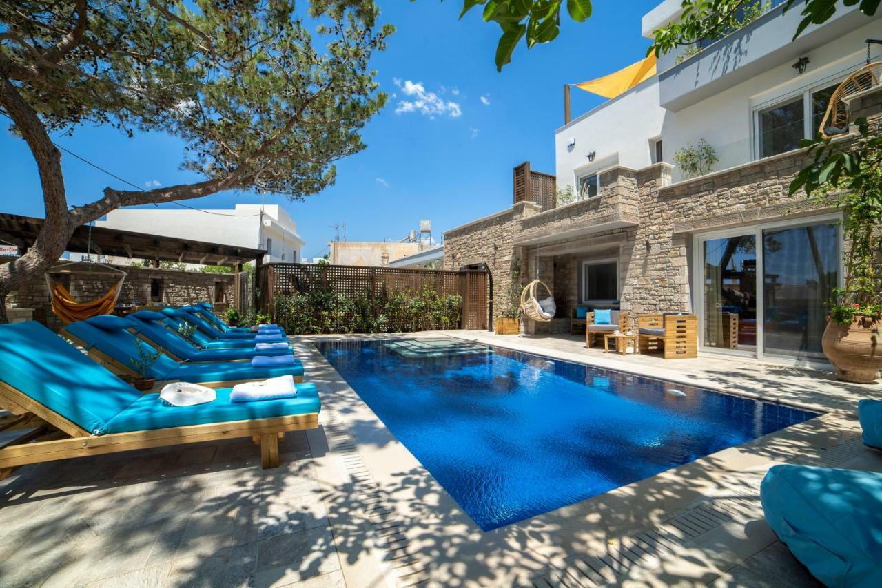 Paradisos Luxury Villas Next To Beach Koutsouras Ngoại thất bức ảnh